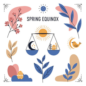 Spring Equinox Balance of Nature.