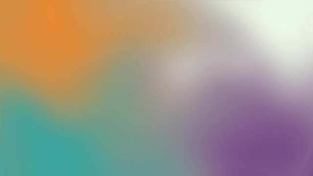 Trendy abstract gradient background featuring a sophisticated mix of teal, orange, muted purple, and grey for modern branding.