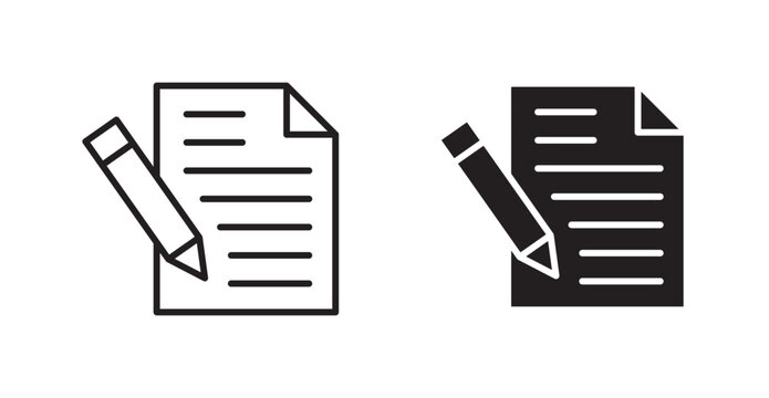 Feedback form icon vector design illustrations. line and solid styles