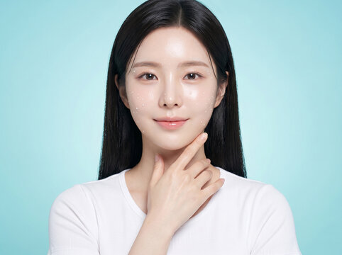 차분한 옆모습의 여성 / Calm Side Portrait Woman