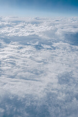 Naklejka premium 上空からの幻想的な雲