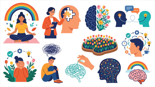 Comprehensive Therapeutic Strategies for Stress Reduction, Cognitive Restructuring, and Emotional Regulation.