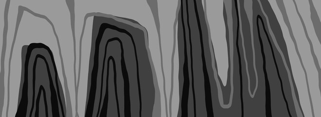 Abstract image for printing - digital painting. The picture is painted by hand on a tablet. © neurostructure