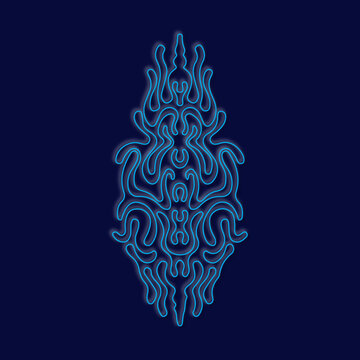 Elegant Ornamental Damask Pattern Design For Luxury Brand Identity