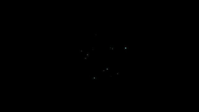 Magic glitter sparkle trail,Luxury glowing  glitter star blast with sparkling magic trail,glowing glitter burst sparkles effect,elegant festive sparkle overlay on black screen background 4k video