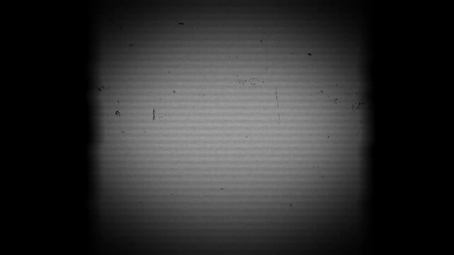 4K Vintage TV Old Flicker Effect with Scanlines and Dust Overlay