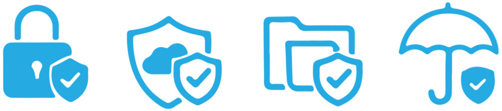 Shild with check mark line icon. Rating, clipboard with thumbs up like, dislike, rate the service, clipboard with checkmark. Feedback concept. Vector sticker line icon on white 

