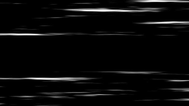 White speed lines isolated on a transparent screen. Manga and anime-style comic speed lines with an alpha channel. Fast-motion effect, anime super-velocity visualization, manga comic-book animation