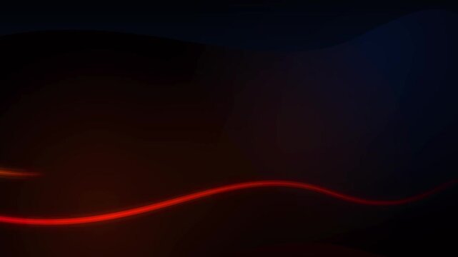 Dark abstract background with glowing blue wave and subtle red undertones