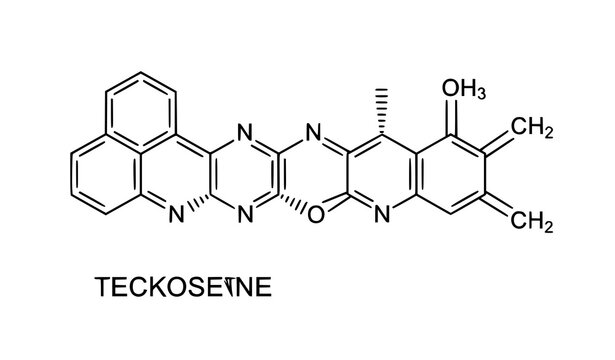 Testosterone chemical formula outline vector illustration for science and medical design