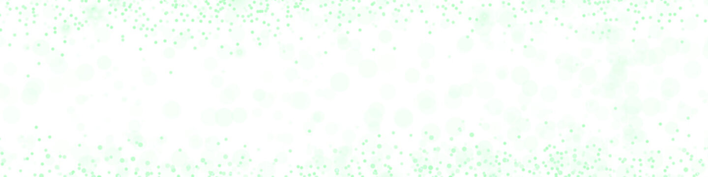 Abstract green dots on transparent background, pattern of small particles, digital design element, modern texture.