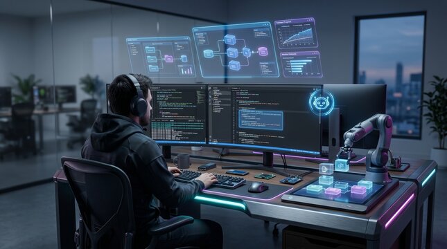 AI Developer Coding Robotics Automation and Machine Learning