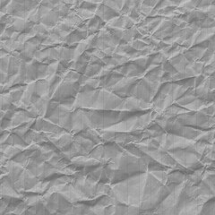 Fototapeta premium Crumpled textured paper background with copy space