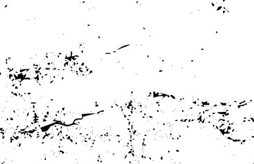Fototapeta premium Grunge distressed overlay texture black vector brush strokes on abstract rough surface pattern