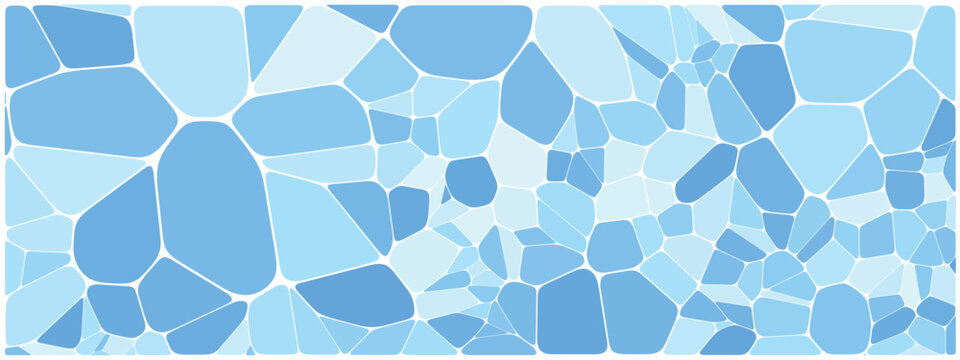 Cell Seamless Pebble, Geometric Seamless Pebble, Voronoi Background Pebble. Abstract Natural Texture Design, Modern Decorative Surface Style.