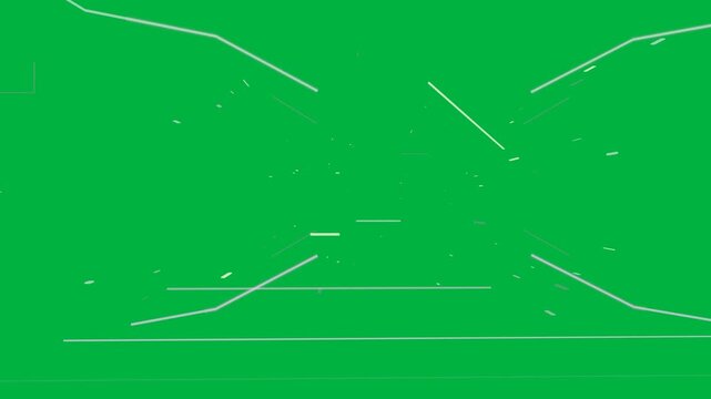 Opening transparent field neon tunnel showing SOCIAL breaking dots forming GRAPHPOST showing nodes