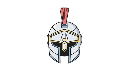 Fototapeta premium Star Wars Clone Trooper Helmet Front.