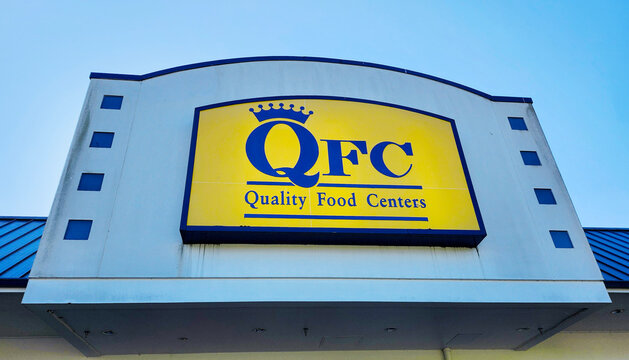 QFC - Quality Food Centers Sign, Seattle, WA, USA