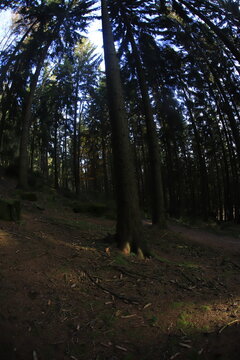 Czech Republic in Autumn wide angle fisheye lens