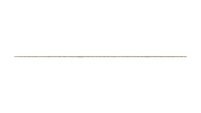 PNG Thin brown string line isolated