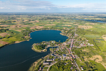 Jezioro Rajgrodzkie – jezioro leżące na terenie Pojezierza Ełckiego. Polska. © Tomasz Warszewski