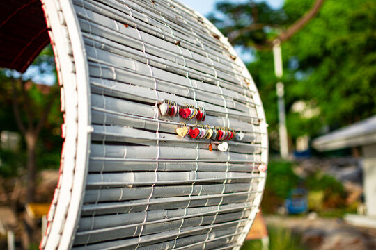 Towering Sushi Conveyor Belt with Assorted Dishes