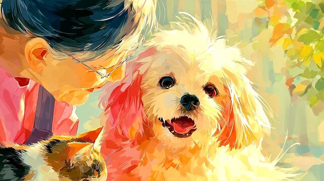 小さな命とのふれあいが生む、やさしい介護アニマルセラピー