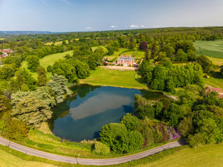 Squerryes Court and Westerham Aerial View © Martin Valigursky