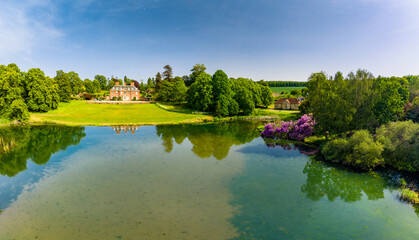 Squerryes Court and Westerham Aerial View © Martin Valigursky