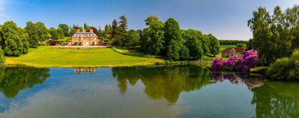 Squerryes Court and Westerham Aerial View © Martin Valigursky