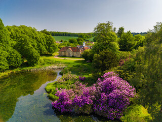 Squerryes Court and Westerham Aerial View © Martin Valigursky