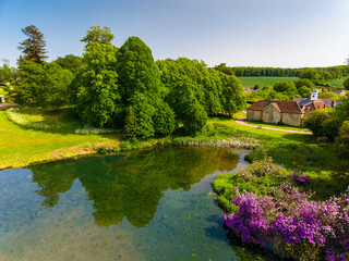 Squerryes Court and Westerham Aerial View © Martin Valigursky