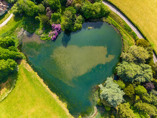 Squerryes Court and Westerham Aerial View © Martin Valigursky