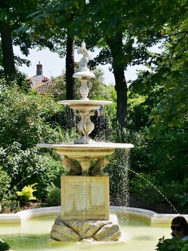 Springbrunnen im Borough-garden