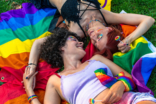 Celebrating diversity and love during pride parade