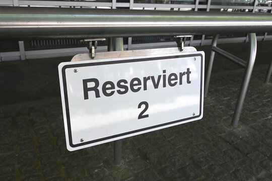 reserviert