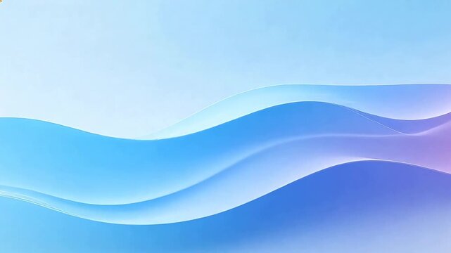Abstract blue wave patterns