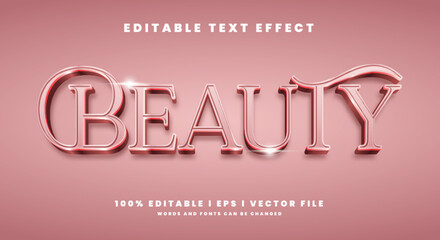 Editable beauty 3d text effects, gradient colors. © Text monster