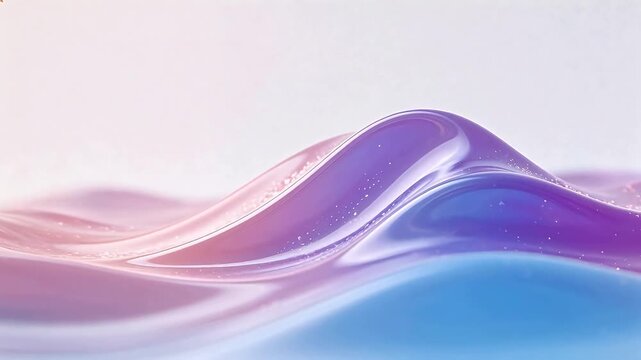 Abstract flowing liquid surface