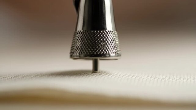 Needle Punch Tool Piercing Fabric for Embroidery and Needlepoint Art