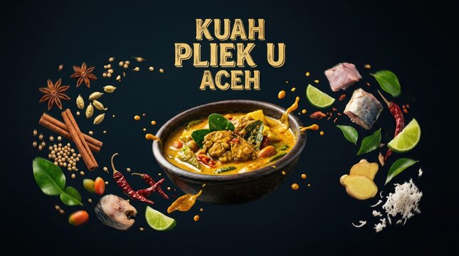 Delicious Kuah Pliek U Aceh Culinary Dish with Fresh Ingredients.