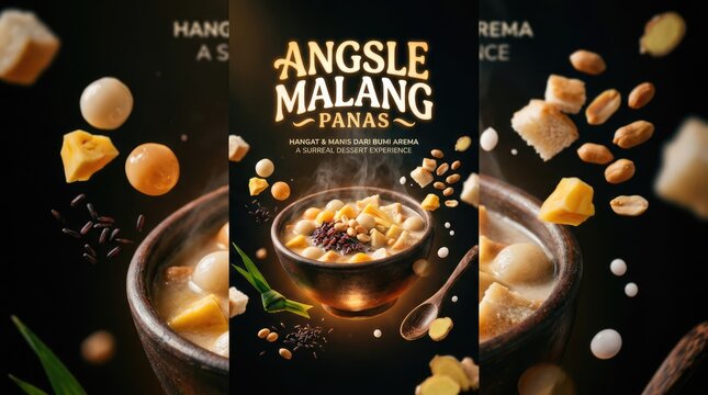 Delicious Angsle Malang Panas - A Warm and Flavorful Indonesian Dessert.