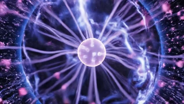 Plasma Ball Energy - A Captivating Display of Electrical Phenomena.