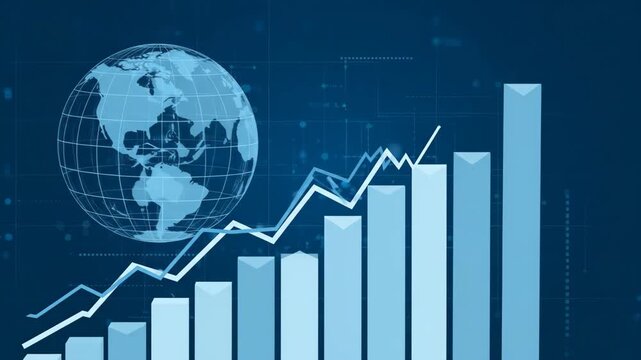 Global Economic Growth and Financial Market Trends Visualized.
