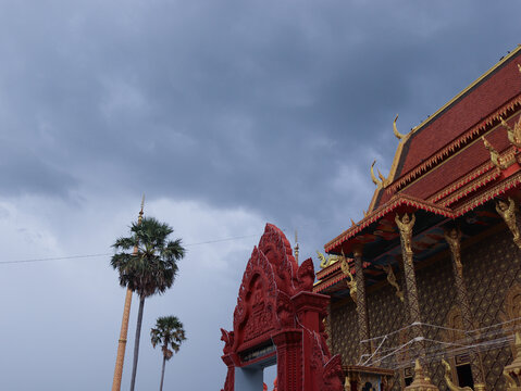 temple khmer pagoda background