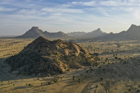 Aerial of the Sahel, Chad