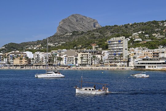 View of J&aacute;vea or X&agrave;bia, Alicante Province, Comunidad Valenciana, Spain