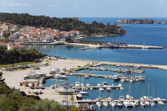 Port, Pylos, Pylos-Nestor, Messinia, Peloponnese, Greece