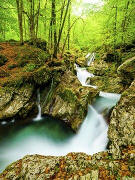 Lepenjica Torrent, Soca Valley, Bovec, Triglav National Park, Slovenia