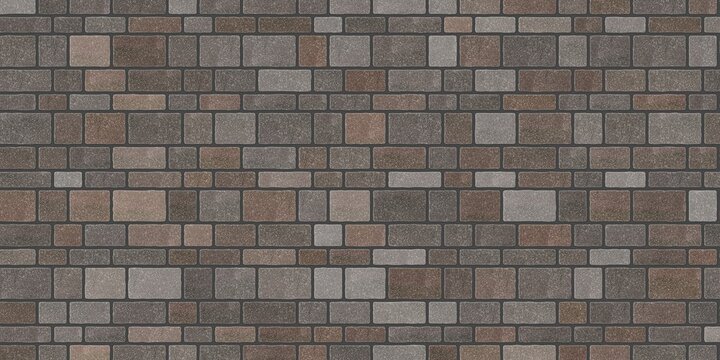 Rustic oxidized ashlar texture background with aged stone pattern surface